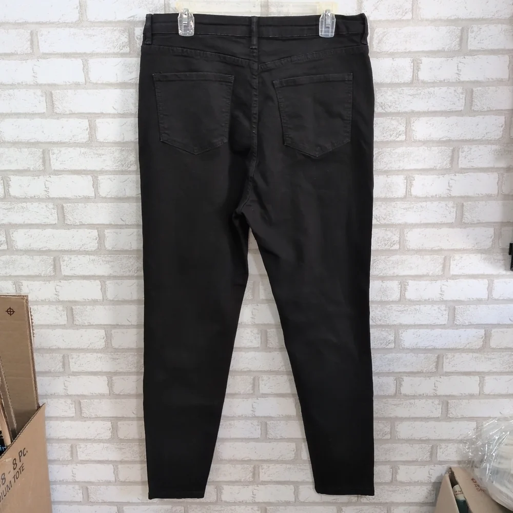 New Fashion Nova Size 15 Classic Black High Waist Skinny Jeans NWT